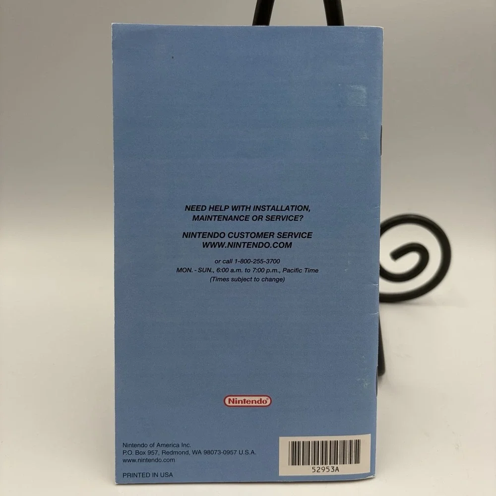 (Manual Only) Mario Kart Double Dash Nintendo Gamecube Instruction Booklet